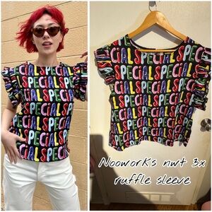 Bnwt nooworks special linen top 3x